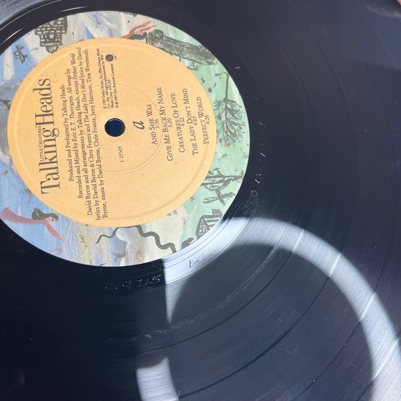 Talking Heads Little Creatures Vinyl LP Record Album w/ Sleeve VG- / VG 1985 - Picture 13 of 16